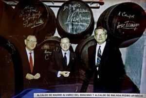Álvarez del Manzano y Pedro Aparicio