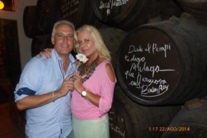 Eduardo Bandera y Bárbara Rey