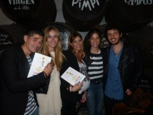 Manuela Velasco and friends